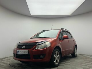 2008 Suzuki SX4 I (Classic), красный, 592000 рублей, вид 3