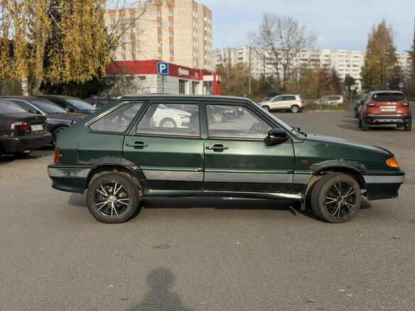 2004 Lada (ВАЗ) 2114, зелёный, 75000 рублей - вид 1