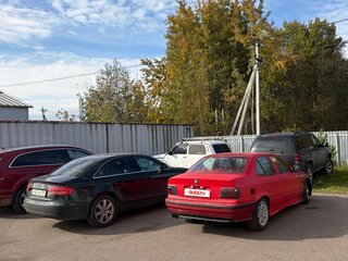 1992 BMW 3 серии M50 320i III (E36), красный, 310000 рублей, вид 2