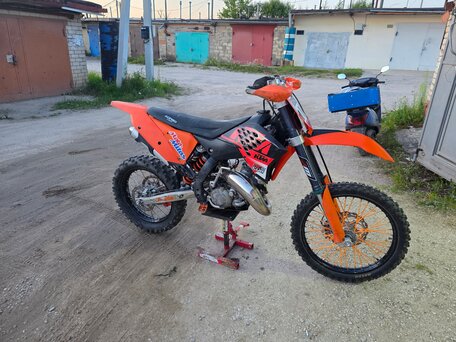 2007 KTM 150 SX, оранжевый, 200000 рублей, вид 2
