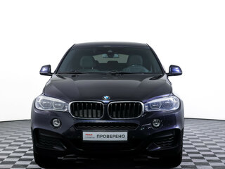 2016 BMW X6 30d II (F16), чёрный, 4024000 рублей, вид 2