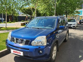 2007 Nissan X-Trail II, синий, 940000 рублей, вид 1