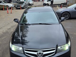 2008 Honda Accord VII Рестайлинг, чёрный, 820000 рублей, вид 2