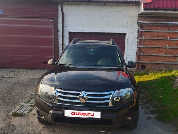 2014 Renault Duster I, чёрный