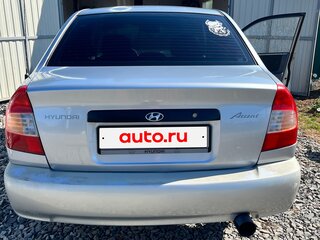 2007 Hyundai Accent ТагАЗ II, серебристый, 350000 рублей, вид 1