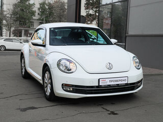 2014 Volkswagen Beetle II (A5), белый, 1650000 рублей, вид 3