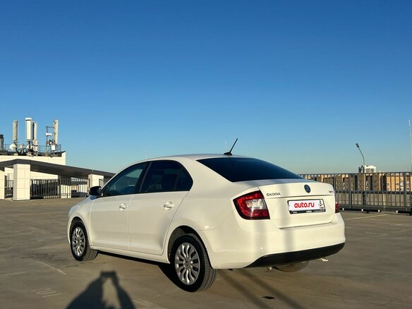 2019 Skoda Rapid I Рестайлинг, белый, 1389000 рублей - вид 3