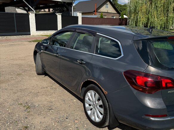2013 Opel Astra J Рестайлинг, серый, 740000 рублей - вид 7