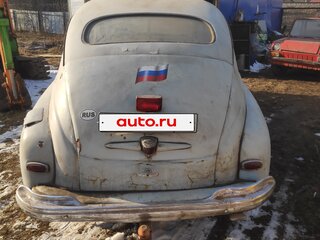 1957 ГАЗ М-20 «Победа», серый, 333000 рублей, вид 4