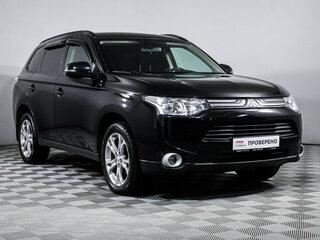 2014 Mitsubishi Outlander III, чёрный, 1399000 рублей, вид 3