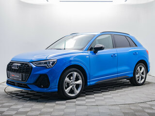 2019 Audi Q3 35 TFSI II (F3), голубой, 2878000 рублей, вид 1