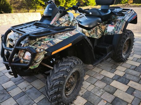 2008 BRP Can-Am Outlander 650, коричневый, 580000 рублей, вид 5
