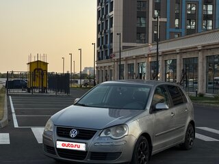 2005 Volkswagen Polo IV Рестайлинг, серебристый, 415000 рублей, вид 2