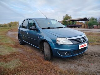 2010 Renault Logan I Рестайлинг, синий, 495000 рублей, вид 1