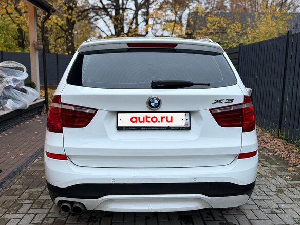 2015 BMW X3 28i xDrive II (F25) Рестайлинг, белый, 2700000 рублей - вид 4