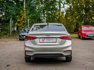 2017 Hyundai Solaris II, бежевый, 1099000 рублей, вид 4