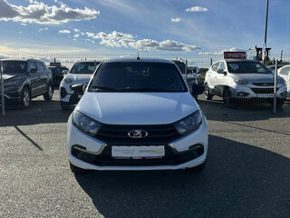 2019 Lada (ВАЗ) Granta I Рестайлинг, белый, 573546 рублей, вид 2