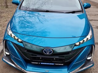2017 Toyota Prius PHV ZVW52 IV (XW50), голубой, 2100000 рублей, вид 3