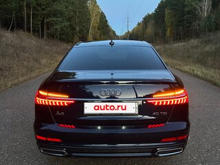 2019 Audi A6 40 TDI V (C8), синий, 3370000 рублей, вид 5