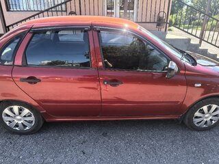 2006 Lada (ВАЗ) Kalina I, красный, 250000 рублей, вид 2