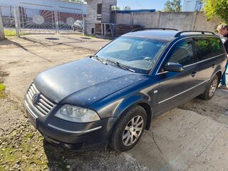 2003 Volkswagen Passat B5 Рестайлинг, синий, 250000 рублей, вид 2