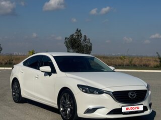 2015 Mazda 6 III (GJ) Рестайлинг, белый, 1780000 рублей, вид 3