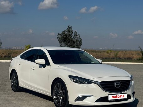 2015 Mazda 6 III (GJ) Рестайлинг, белый, 1780000 рублей, вид 2