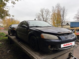2001 Chrysler Sebring II, синий, 110000 рублей, вид 3
