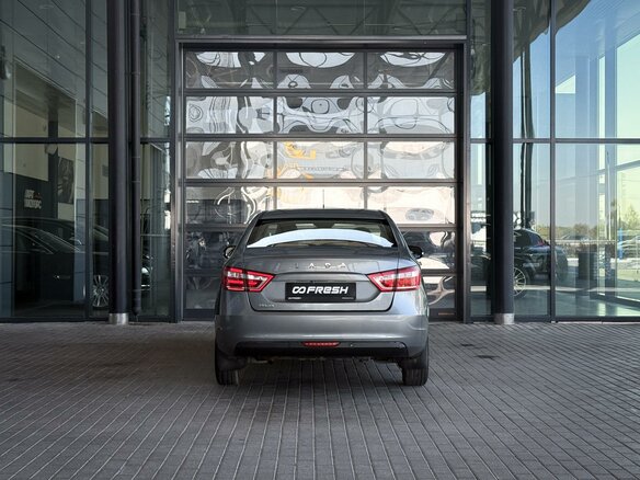 2017 Lada (ВАЗ) Vesta I, серый, 765000 рублей - вид 5