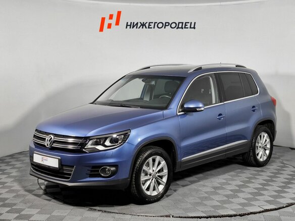 2011 Volkswagen Tiguan I Рестайлинг, синий, 1129000 рублей