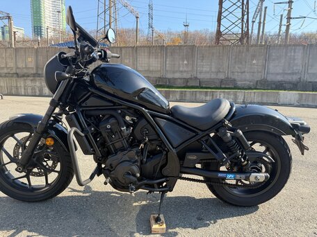 2022 Honda CMX 1100 Rebel, серый, 795000 рублей, вид 4