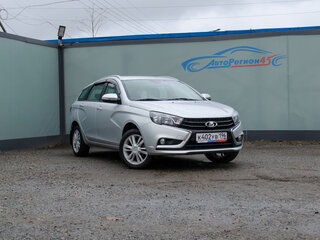 2019 Lada (ВАЗ) Vesta SW I, серебристый, 970000 рублей, вид 5