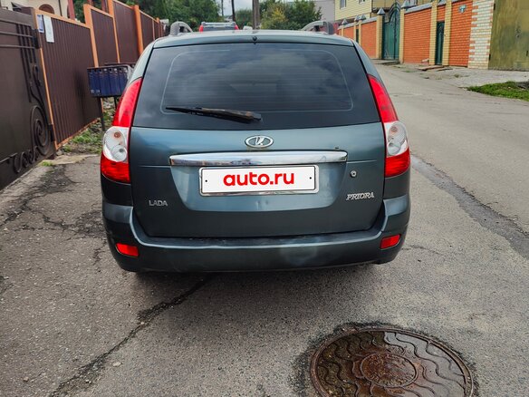 2010 Lada (ВАЗ) Priora I, серый, 260000 рублей - вид 4