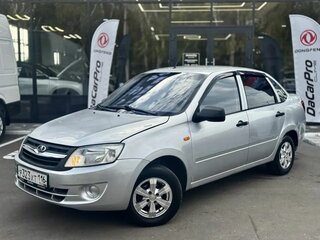 2012 Lada (ВАЗ) Granta I, серебристый, 410000 рублей, вид 1