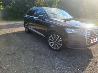 2016 Audi Q7 II (4M), чёрный, 2850000 рублей, вид 1