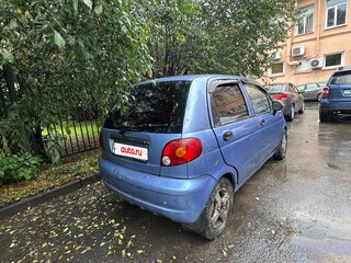 2008 Daewoo Matiz I Рестайлинг, синий, 123000 рублей, вид 5
