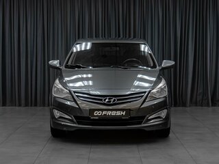 2015 Hyundai Solaris I Рестайлинг, серый, 1029000 рублей, вид 3