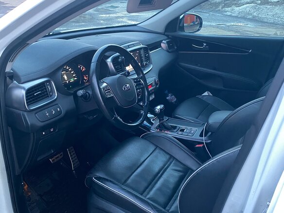 2018 Kia Sorento III Prime Рестайлинг, белый, 2890000 рублей - вид 7