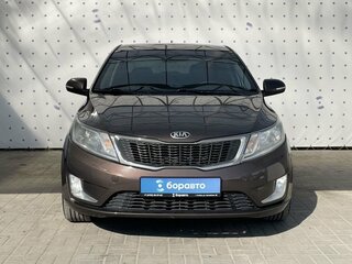 2014 Kia Rio 6-speed III, коричневый, 855000 рублей, вид 2