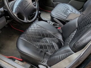 2008 Kia Spectra I Рестайлинг 2, чёрный, 279000 рублей, вид 5