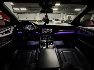 2019 Audi Q8 50 TDI I (4M), серый, 6250000 рублей, вид 5