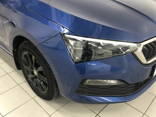 2021 Skoda Rapid II, синий, 1741686 рублей, вид 5