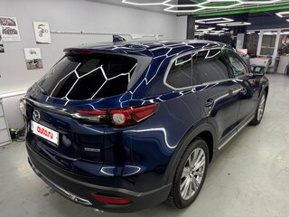 2021 Mazda CX-9 II Рестайлинг, синий, 5000000 рублей, вид 5