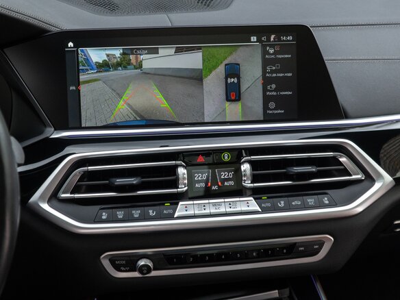 2022 BMW X5 40d IV (G05/G18), синий, 9790000 рублей - вид 22