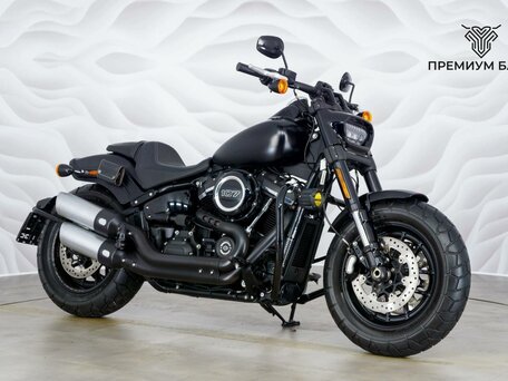 2017 Harley-Davidson Fat Bob, чёрный, 1477000 рублей, вид 5