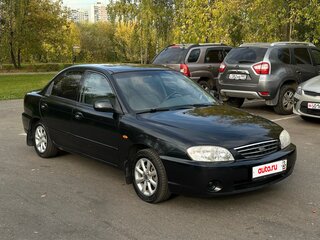 2008 Kia Spectra I Рестайлинг 2, чёрный, 299987 рублей, вид 1