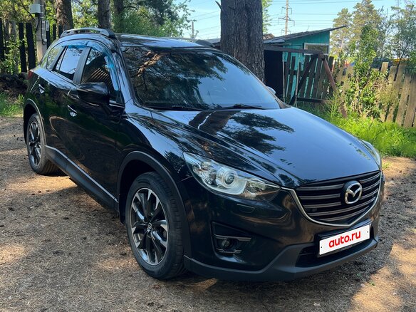 2016 Mazda CX-5 I Рестайлинг, чёрный, 1800000 рублей - вид 2