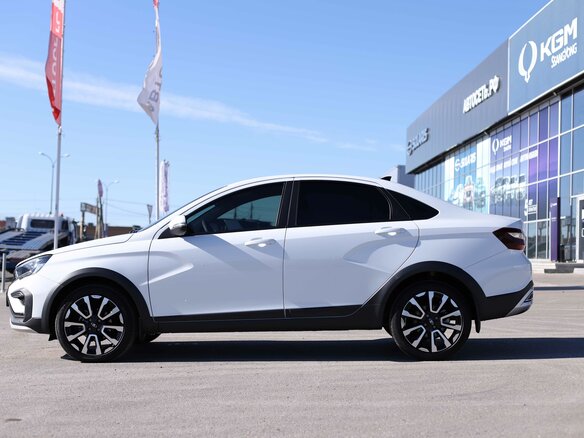 2024 Lada (ВАЗ) Vesta Cross I Рестайлинг (NG), белый - вид 7