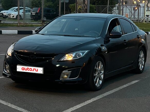 2008 Mazda 6 II (GH), пурпурный