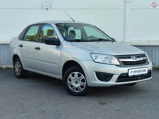 2018 Lada (ВАЗ) Granta I, серебристый, 425000 рублей, вид 3